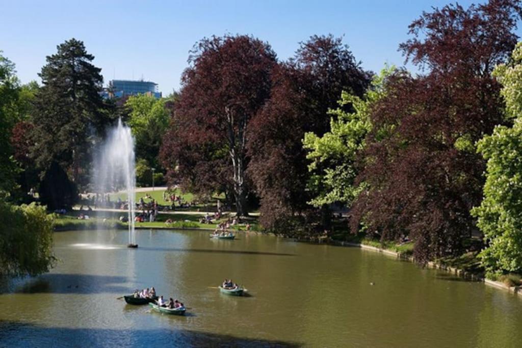 R-Appartements Strasbourg Cosy Orangerie Pour Vos Sejours En Famille Ou Entre Amis エクステリア 写真